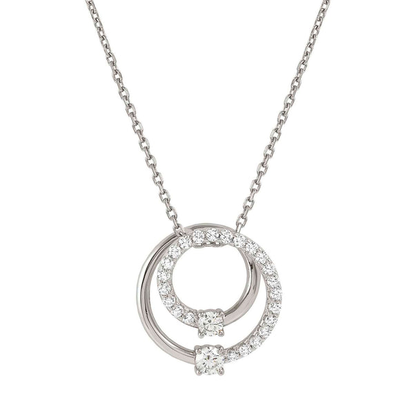 Nomination CosmicLove Large Circle Necklace with CZ