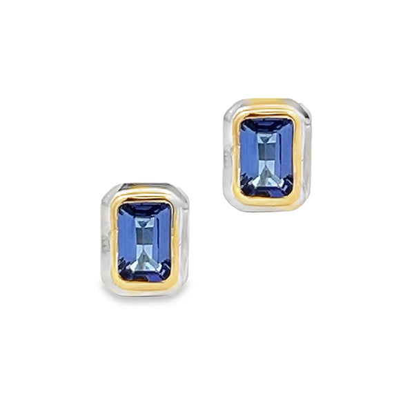 Amore 9ct Gold Tanzanite Earrings