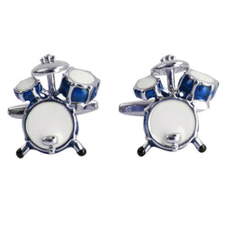 Dalaco Blue Drum Kit Cufflinks 90-1029