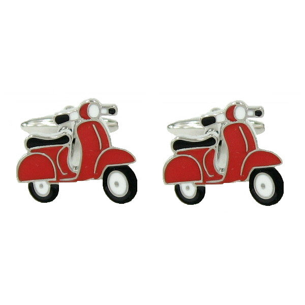 Dalaco Red Scooter Cufflinks 90-1321