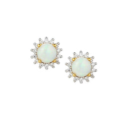 Shimmer Opal Earrings by Amore