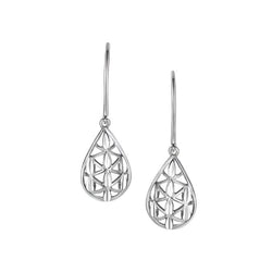 Amore Argento Lace Drop Earrings 9290