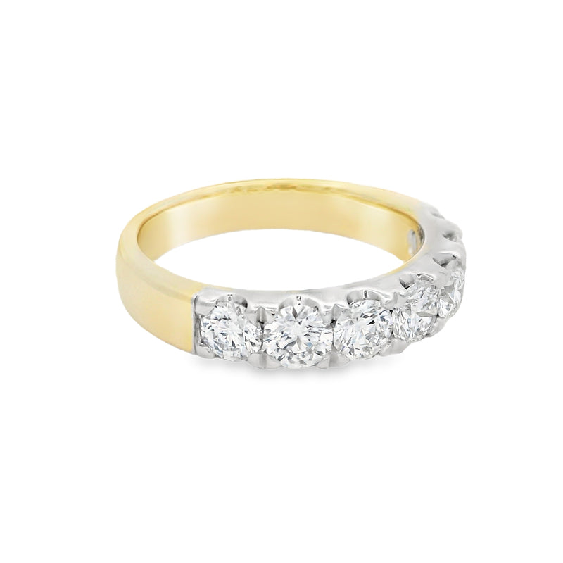 Lab Grown Diamond Eternity Ring 1.50ct 9ct Gold