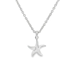 Sterling Silver Starfish Necklace