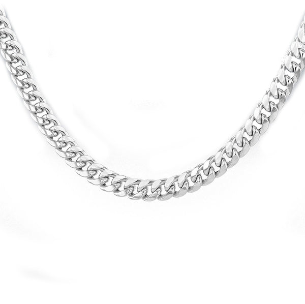 Sterling Silver Men's 6.6mm Cuban Curb Chain 