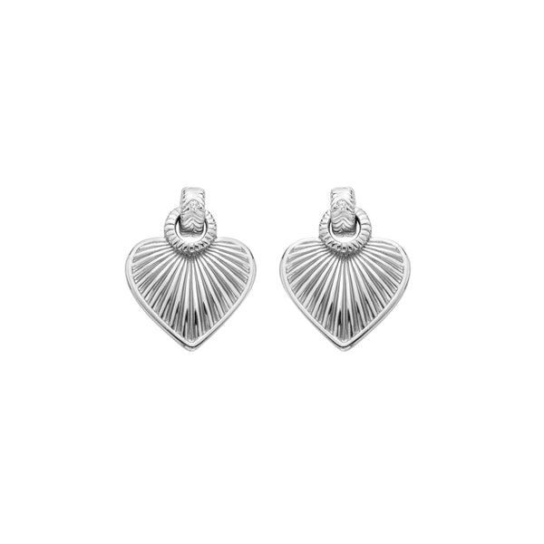 Hot Diamonds Essence Heart Stud Earrings DE820