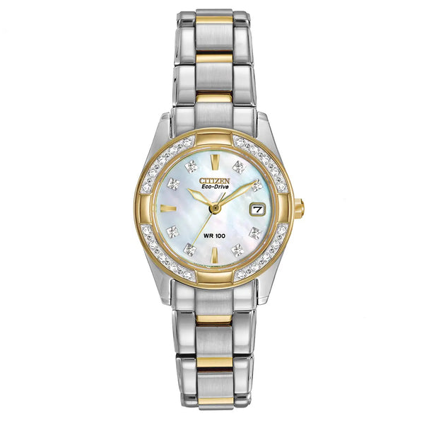 Citizen Eco Drive Ladies Regent Diamond Watch EW1824-57D