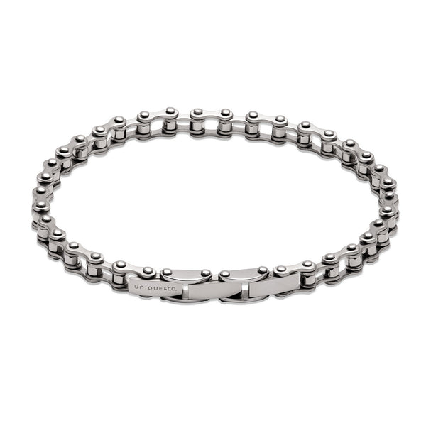 Unique & Co Men's Steel Bike Chain Bracelet LAB161