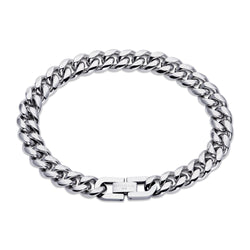 Unique & Co Men's Steel Curb Chain Bracelet LAB-226