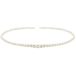 Graduated Cultured Fresh Water Pearl Necklace