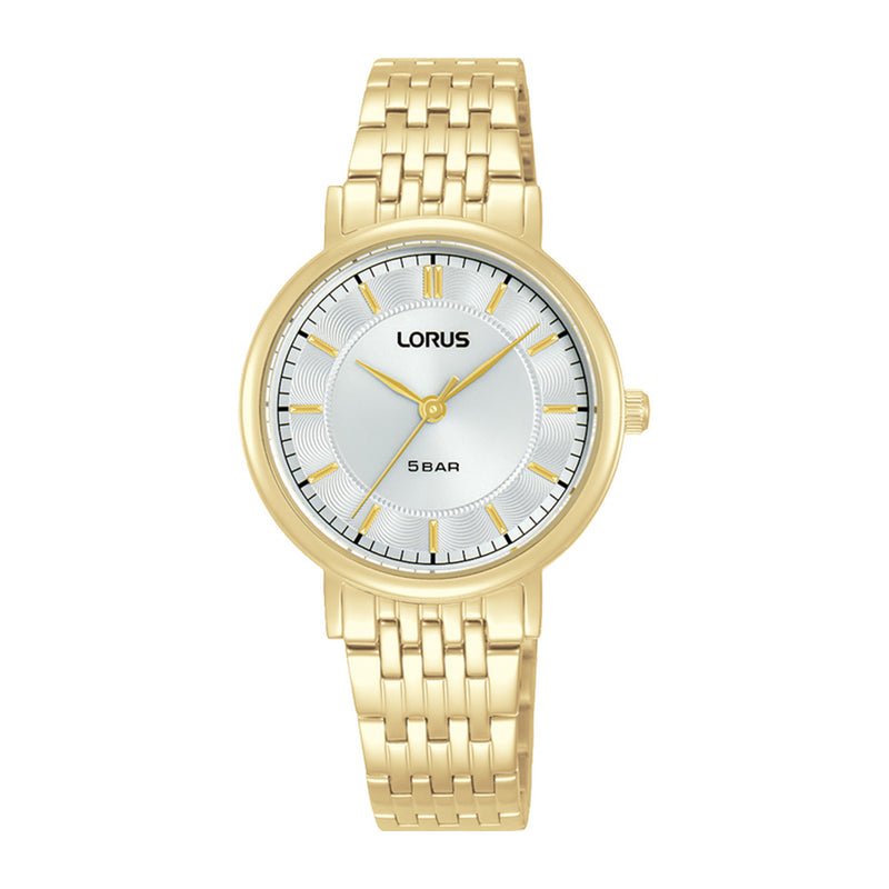 Lorus Ladies Gold Tone Bracelet Watch RG220XX9