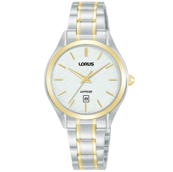 Lorus Ladies Classic Two Tone Bracelet Watch RJ290BX9