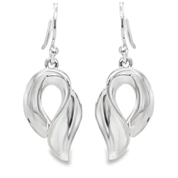 Sterling Silver Hook Drop Earrings