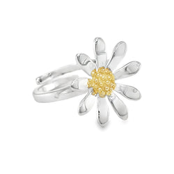 Sterling Silver Large Daisy Ring