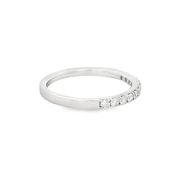 Diamond 11  Stone Eternity Ring 0.27ct 18ct White Gold