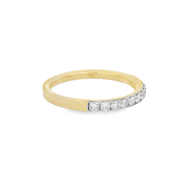 Diamond 11 Stone Eternity Ring 0.27ct 18ct Gold