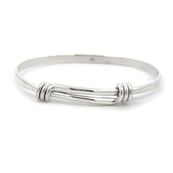 Sterling Silver Expanding Bangle