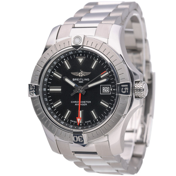 Pre Owned Breitling Avenger GMT A32397