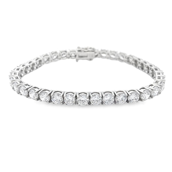 Sterling Silver 5mm CZ Tennis Bracelet