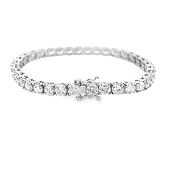 Sterling Silver 5mm CZ Tennis Bracelet