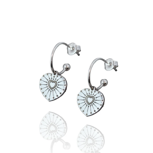 Dollie Jewellery Summer Love Hoop Earrings E2431