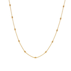 Hot Diamonds X Golden Edit Embrace Oval Cable Chain CH106