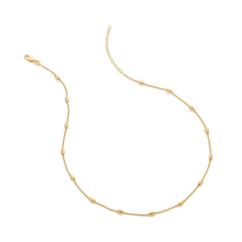 Hot Diamonds X Golden Edit Embrace Oval Cable Chain CH106