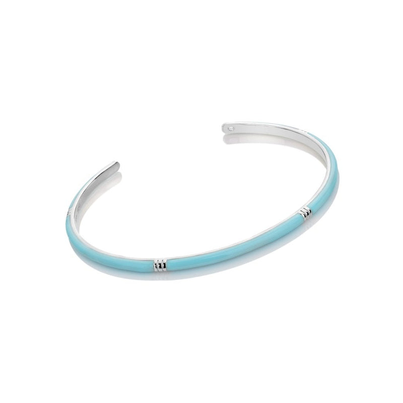 Hot Diamonds HD X Tasha Ghouri Enamel Blue Bangle DC197