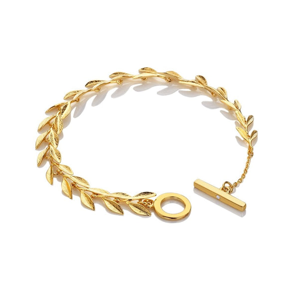 Hot Diamonds HD X Tasha Ghouri Laurel Bracelet DL688 open