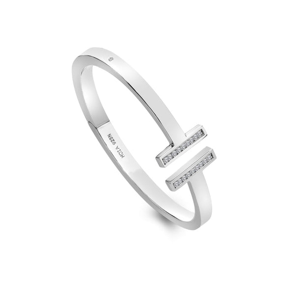 Hot Diamonds HD X Tasha Ghouri T-Bar Bangle DC202