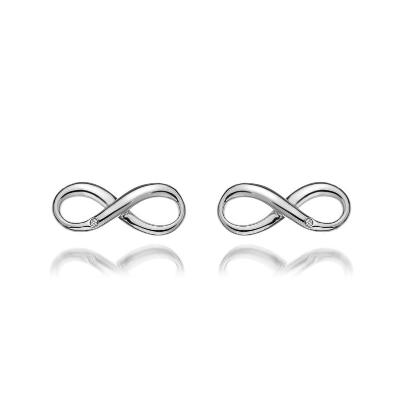 Hot Diamonds Fresh Infinity Stud Earrings DE390