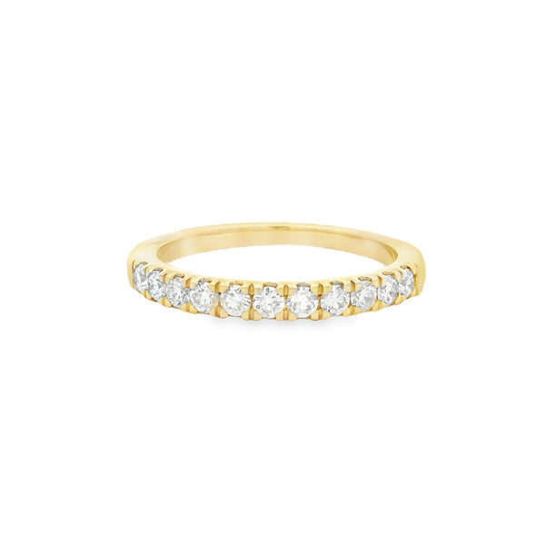 Diamond 11 Stone 0.44ct Diamond Eternity Ring 9ct Gold