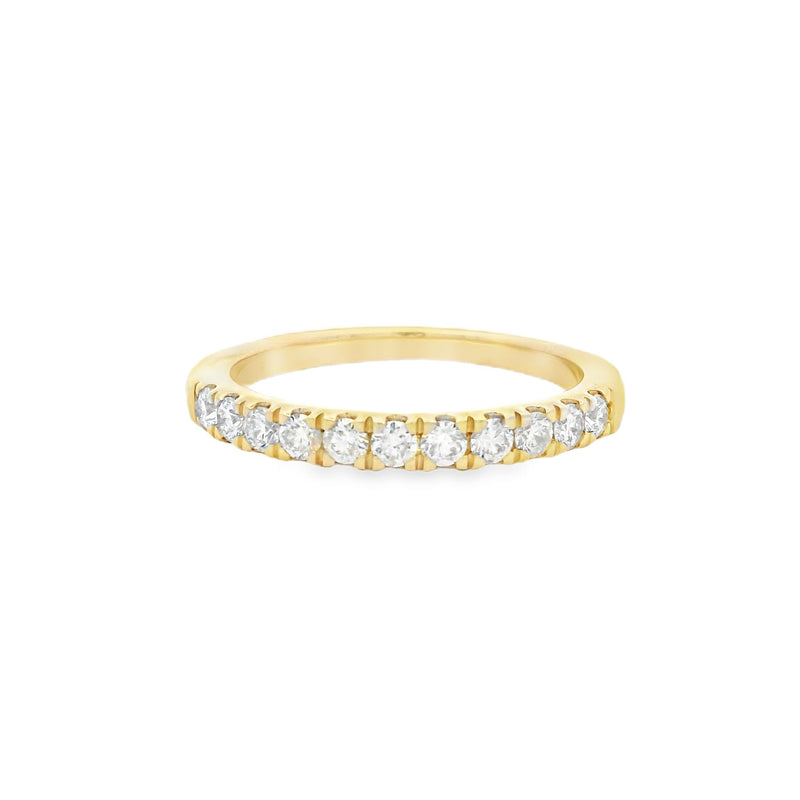 Diamond 11 Stone 0.44ct Diamond Eternity Ring 9ct Gold