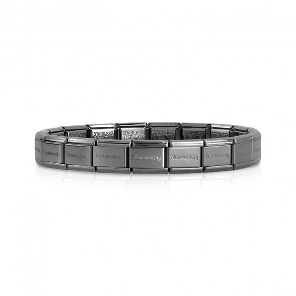 Nomination Classic Matt Black Composable Starter Bracelet