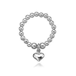 Dollie Jewellery Paris Heart Ring R0005