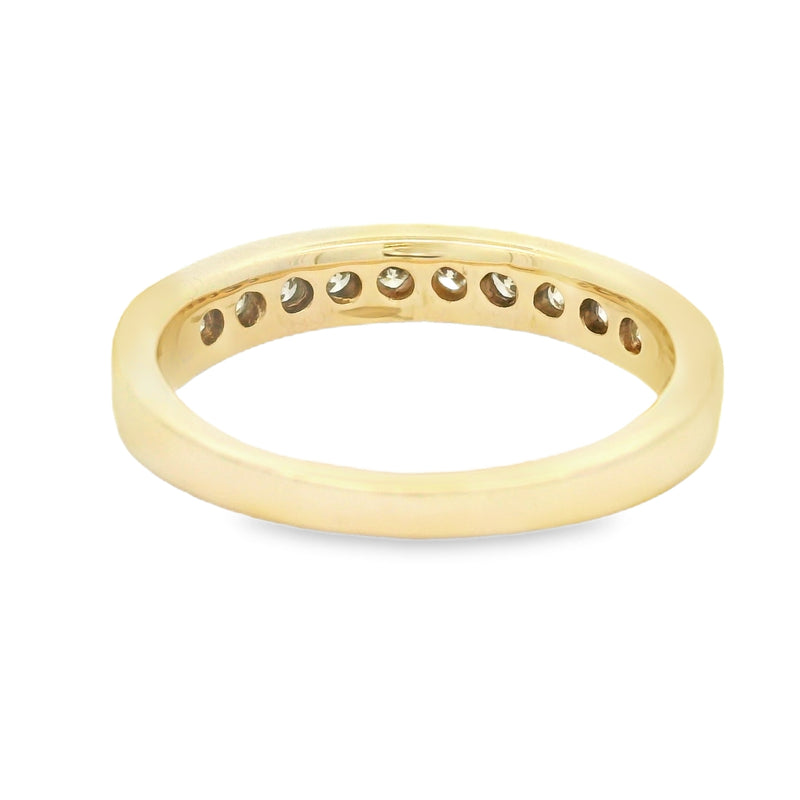 Diamond Eternity Ring 0.50ct Channel Set 9ct Gold