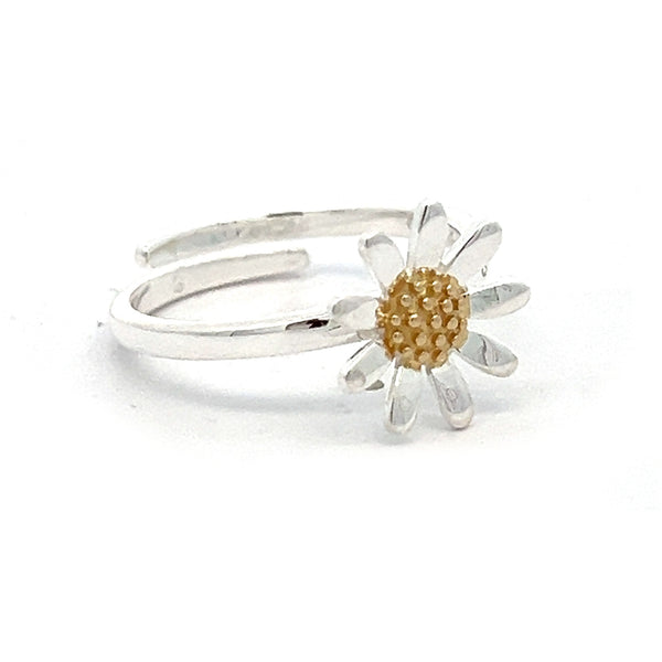 Sterling Silver Daisy Ring