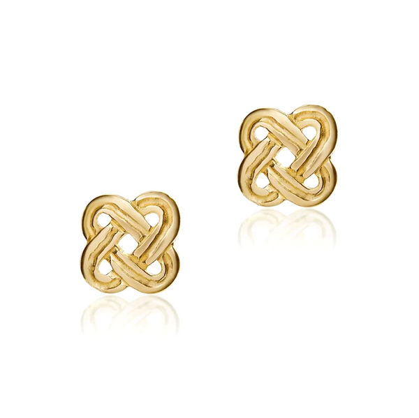 9ct Gold Celtic Knot Stud Earring