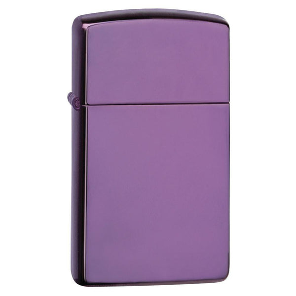 Zippo Slim High Polished Purple Lighter 28124