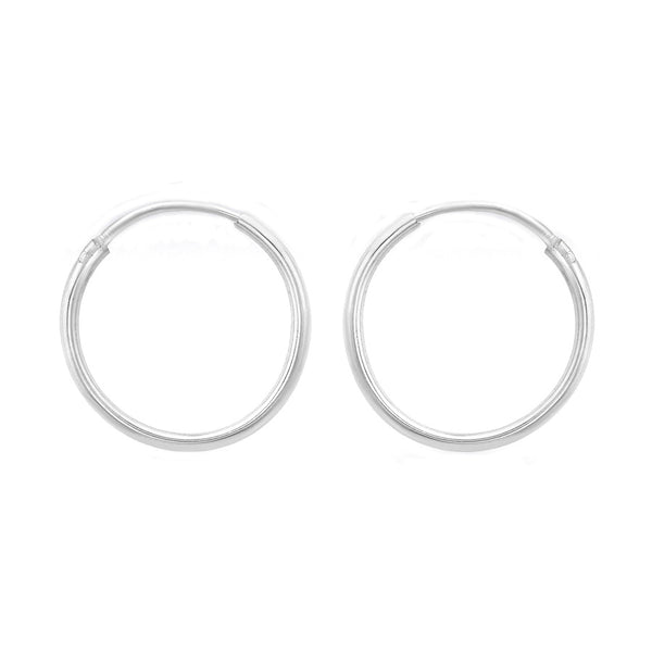 Sterling Silver 16mm Hoop Earrings