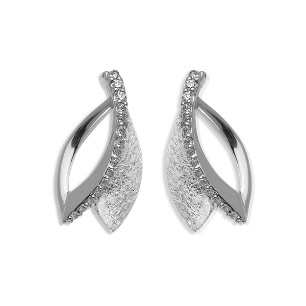 Unique & Co Sterling Silver Stud Earrings ME-587SIL