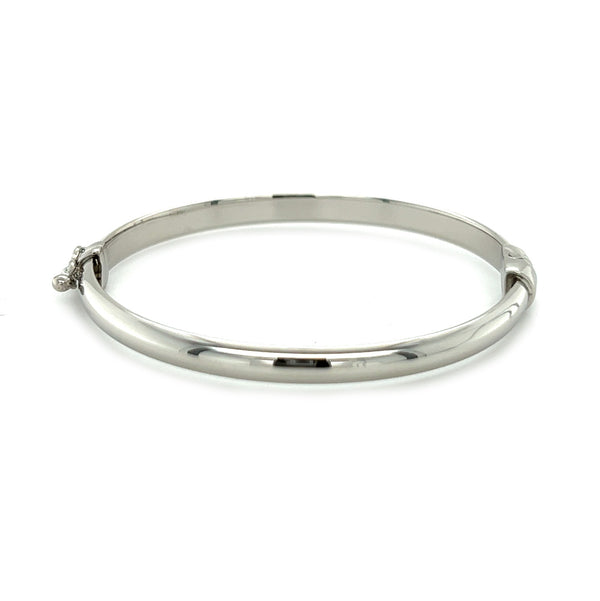 Sterling Silver Hinged Childs Bangle