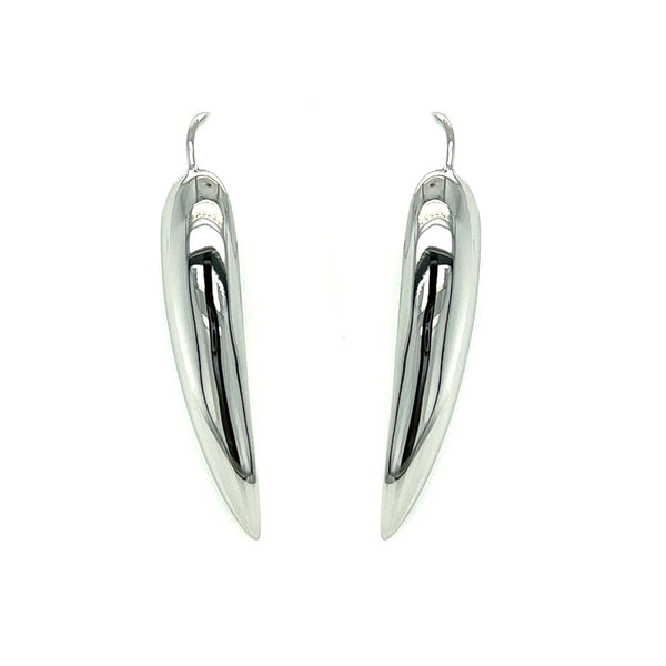 Sterling Silver Chilli Pepper Hook Earrings