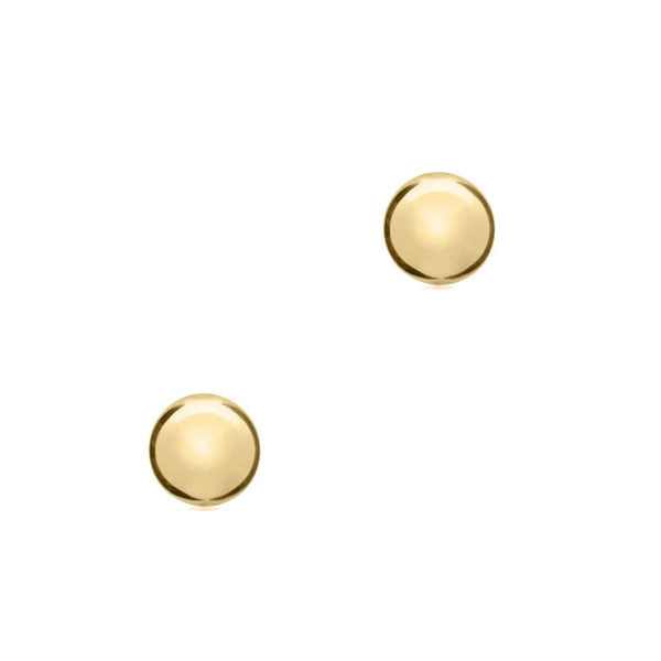 9ct Yellow Gold 4mm Ball Stud Earrings