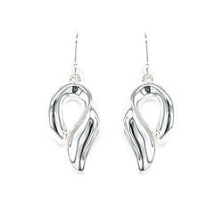 Sterling Silver Hook Drop Earrings