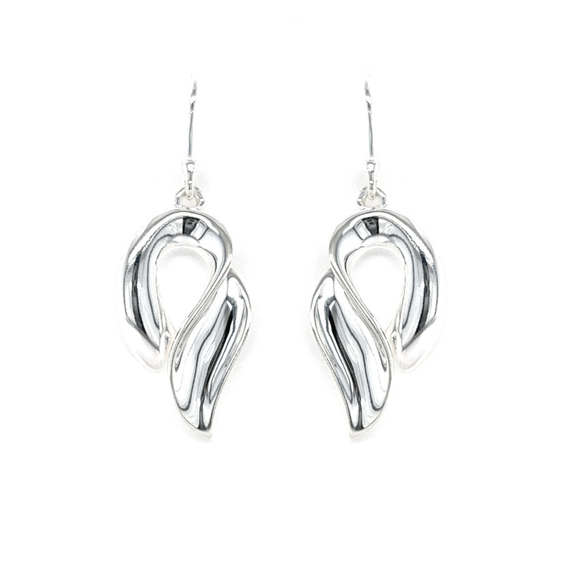 Sterling Silver Hook Drop Earrings